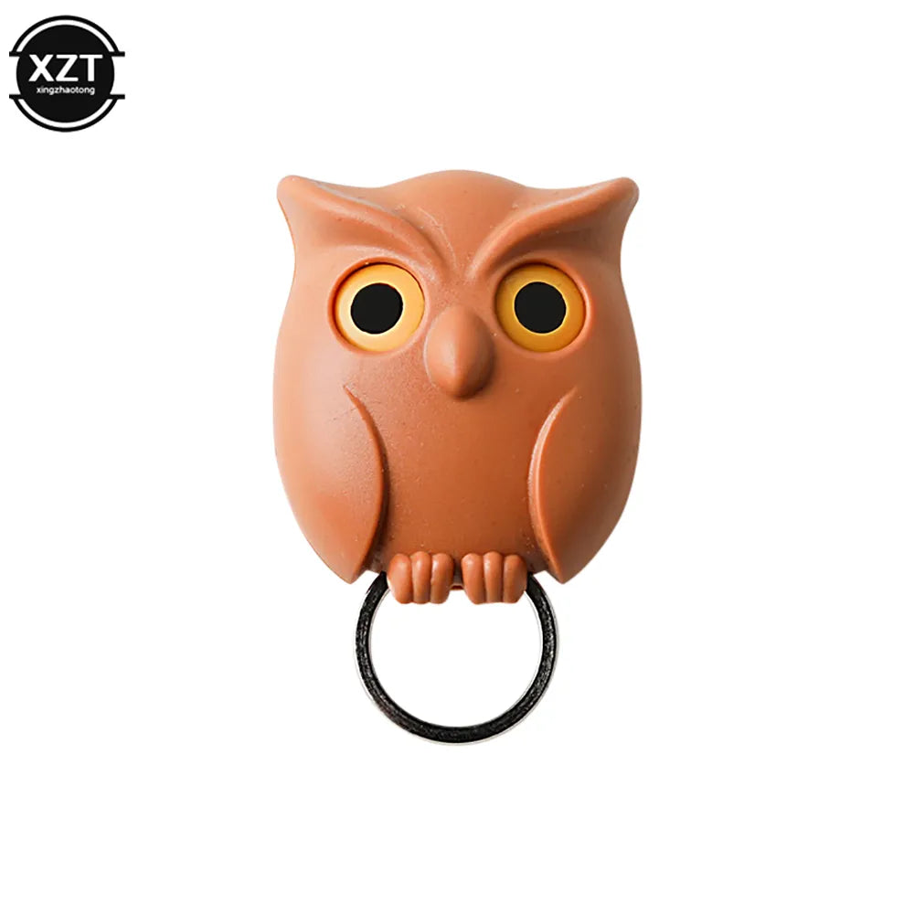 Night Owl Magnetic Keychain