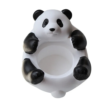 Panda Candlestick Holder