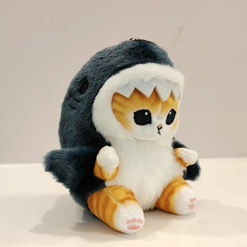 Mini Shark Cat Plush