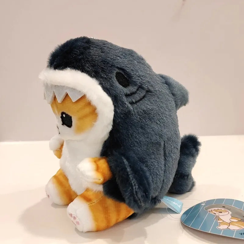 Mini Shark Cat Plush